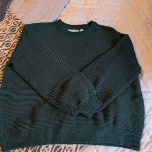 Womens Green Sweater